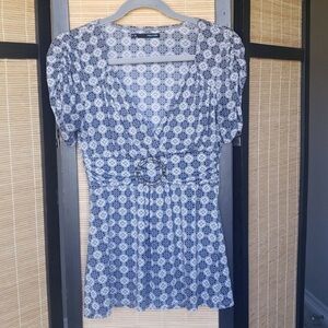 Maurices Silky & Stretchy Top w/ Bronze Accents